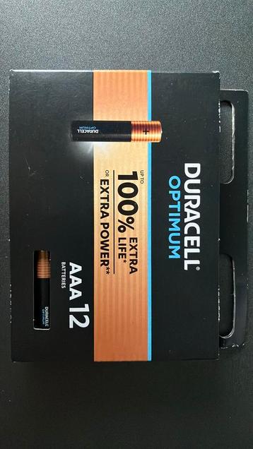 Duracell Optimum AAA batterijen 12-pack, Enlèvement ou Envoi
