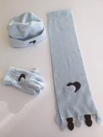 Muts + sjaal + handschoenen 2 jaar, Comme neuf, Fille, Ensemble, Enlèvement ou Envoi