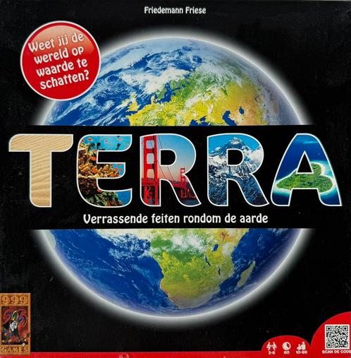 Terra (bordspel), Hobby en Vrije tijd, Gezelschapsspellen | Bordspellen, Zo goed als nieuw, Vijf spelers of meer, Ophalen of Verzenden
