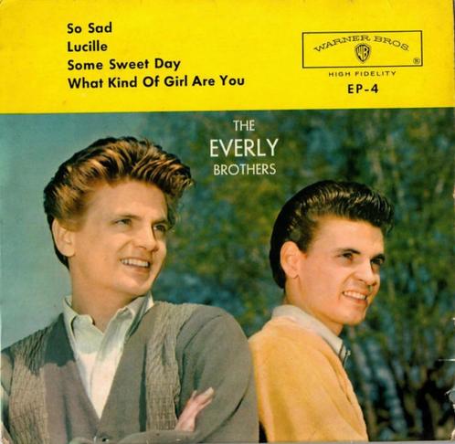 EVERLY BROTHERS – So Sad / Lucille / Some ...  ( 1960 EP ), CD & DVD, Vinyles | Pop, Enlèvement ou Envoi