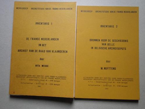 De Franse Nederlanden in het archief v/d Raad van Vlaanderen, Livres, Histoire nationale, Neuf, Enlèvement ou Envoi