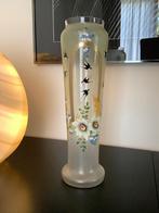 ANTIEKE GLAZEN VAAS ART NOUVEAU& DECO PERIODE., Ophalen