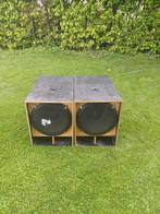 18inch subwoofers geladen met RCFLF18N401, Audio, Tv en Foto, Luidsprekerboxen, Ophalen, Gebruikt, 120 watt of meer, Subwoofer