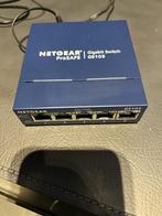 ProSafe 5 Port Gigabit Switch Netgear, Computers en Software, Netwerk switches, Ophalen of Verzenden, Zo goed als nieuw