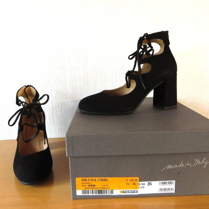 Nero Giardini pumps zwart suede, maat 35, Kleding | Dames, Schoenen, Nieuw, Pumps, Zwart, Ophalen of Verzenden