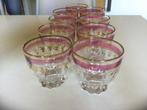 Vintage waterglazen, 9 stuks, Antiek en Kunst, Ophalen of Verzenden