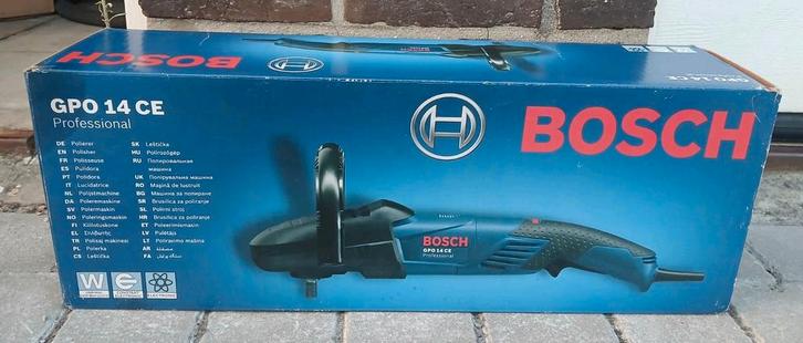 Bosch GPO14CE Professional Polijstmachine - Nieuw Auto/Boot, Auto diversen, Autogereedschap, Nieuw, Ophalen of Verzenden