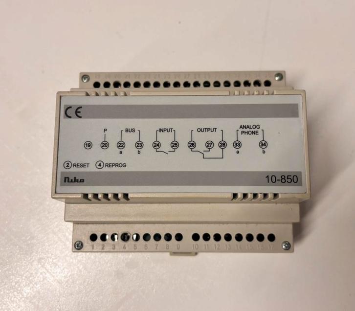 Niko toegangscontrole - telefooninterface (10-850), Hobby en Vrije tijd, Elektronica-componenten, Zo goed als nieuw, Ophalen of Verzenden