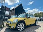 Mini Cooper Cabrio *YELLOW EDITION* 2009 139dkm 1.6i Airco, Auto's, Voorwielaandrijving, 4 zetels, Zwart, Overige kleuren