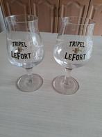 2 bierglazen Le Fort Tripel, Ophalen, Nieuw, Bierglas
