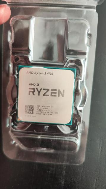 AMD ryzen 3 4100 nieuw met koeler beschikbaar voor biedingen