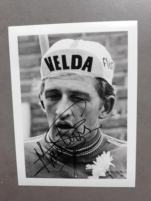 Handtekening op foto van Freddy Maertens., Sport en Fitness, Wielrennen, Nieuw, Verzenden