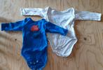 2 rompers met lange mouw - Maat 62/68, Ophalen of Verzenden, Zo goed als nieuw, Jongetje of Meisje, Nacht- of Onderkleding