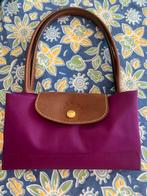 Nieuwe paarse handtas Longchamp Le Pliage M, Ophalen, Nieuw, Paars, Handtas
