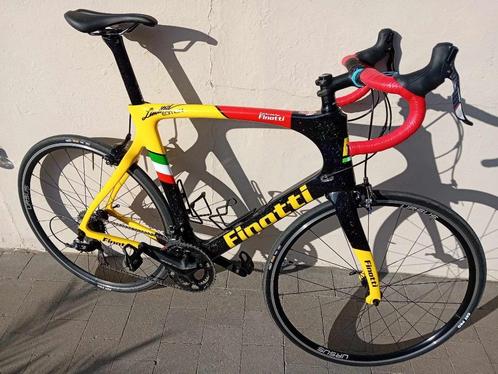Racefiets " FINOTTI " Limited aero ..., Fietsen en Brommers, Fietsen | Racefietsen, Zo goed als nieuw, Heren, Meer dan 20 versnellingen