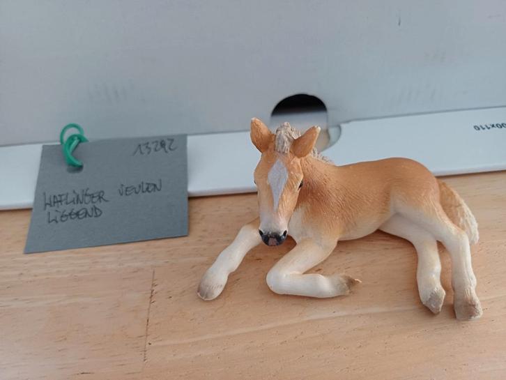 Poulain Schleich Haflinger 13292, Collections, Jouets miniatures, Comme neuf, Enlèvement ou Envoi