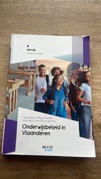 Onderwijsbeleid in Vlaanderen, Ophalen of Verzenden, Zo goed als nieuw, Hoger Onderwijs, Acco