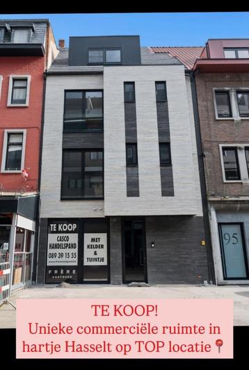 Te koop CASCO handelsruimte op TOP locatie hartje Hasselt!!! beschikbaar voor biedingen