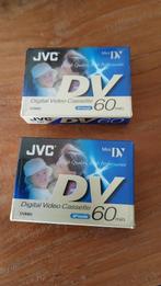 2 nieuwe mini dv-cassettes, JVC, Nieuw, Ophalen of Verzenden, Mini DV