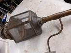 150 jaar oude koetslamp in koper, Antiek en Kunst, Ophalen of Verzenden