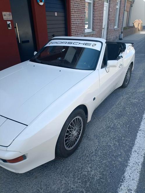 Porsche 924 Bieber Cabrio ombouw 944, uniek voertuig !, Auto's, Porsche, Particulier, Elektrische ramen, Open dak, Radio, Sportpakket
