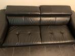 Zetel xooon met voetbank ikea, Huis en Inrichting, Ophalen, Gebruikt, Driepersoons, Rechte bank