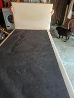 Boxspring beige geen schade 90x200, Huis en Inrichting, Slaapkamer | Boxsprings, Ophalen, Zo goed als nieuw, Beige