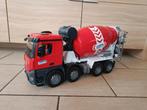 Rode Mercedes betonmixer Bruder, Ophalen of Verzenden, Zo goed als nieuw