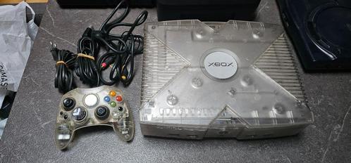 Xbox cristal, Consoles de jeu & Jeux vidéo, Consoles de jeu | Xbox Original, Utilisé, Enlèvement ou Envoi