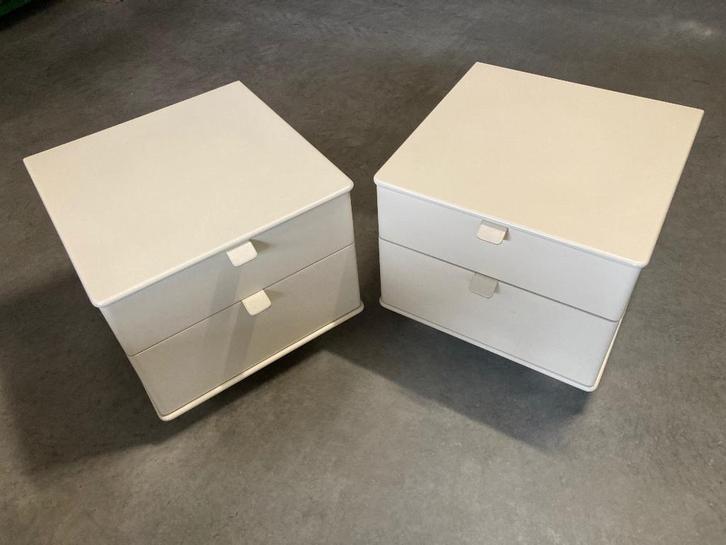 Nachtkastje Interlübke Mutaro by Peter Maly 2 stuks, Huis en Inrichting, Slaapkamer | Nachtkastjes, Gebruikt, Minder dan 55 cm