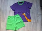 ★ M140 - Woody Zomerpyjama thema Giraf, Kinderen en Baby's, Nacht- of Onderkleding, Ophalen of Verzenden, Zo goed als nieuw, Jongen