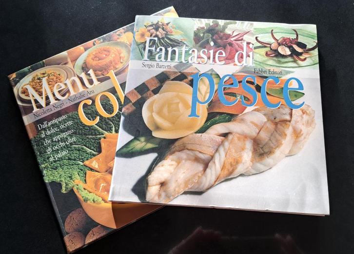 Set van 2 prachtige Italiaanse kookboeken, Boeken, Kookboeken, Zo goed als nieuw, Voorgerechten en Soepen, Hoofdgerechten, Taart, Gebak en Desserts