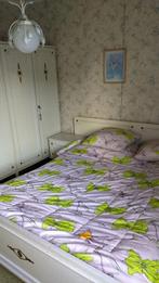 Witte slaapkamer, Ophalen, Overige materialen, Wit, Tweepersoons