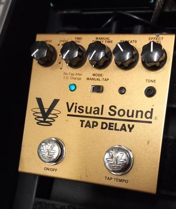 Visual Sound Tap Delay, Musique & Instruments, Enlèvement ou Envoi, Utilisé, Delay ou Écho