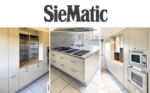 Duitse Luxe SieMatic eiland keuken met duurzame natuursteen, Huis en Inrichting, Keuken | Complete keukens, Gebruikt, Crème, Graniet of Steen