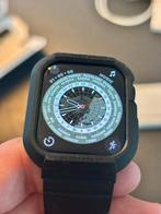 Apple Watch 8 45MM in zeer mooie staat / geen schade, Handtassen en Accessoires, Gebruikt, Zwart, Apple Watch, IOS