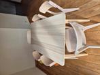 Table et chaises, plaqué frêne 
Marque Ikea Lisabo, Huis en Inrichting, Ophalen, Zo goed als nieuw