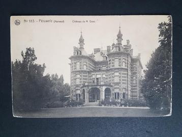 Carte postale Péruwelz Chateau de M. Duez, Enlèvement ou Envoi, 1920 à 1940, Non affranchie, Hainaut