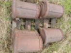 Nokpannen pottelberg rustiek, Doe-het-zelf en Bouw, Dakpannen en Dakbedekking, Ophalen, Gebruikt, 5 tot 10 m², Dakpannen