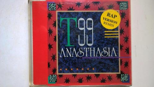 T99 - Anasthasia (Rap Version Remix), CD & DVD, CD Singles, Comme neuf, Dance, 1 single, Maxi-single, Envoi