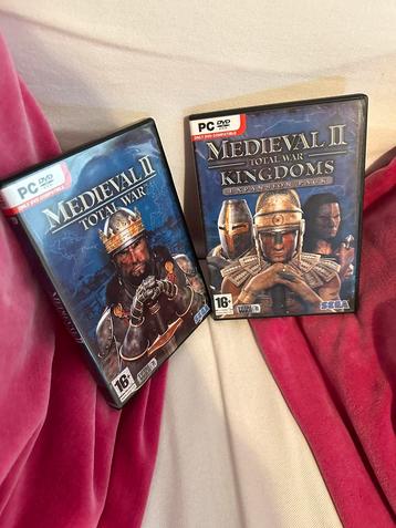 Total war medieval 2 + kingdoms / total war rome + barbarian beschikbaar voor biedingen