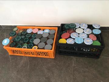 Potten • jam • opslag • vintage beschikbaar voor biedingen