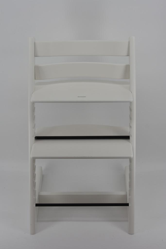 Stokke Tripp Trapp Wit – Refurbished nieuw model, Kinderen en Baby's, Kinderstoelen, Zo goed als nieuw, Meegroeistoel, Aanschuifbaar