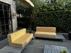 Kussens loungeset beige, Tuin en Terras, Tuinsets en Loungesets, Ophalen, Zo goed als nieuw, Loungeset