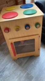houten keukentje janbibbejan, Kinderen en Baby's, Speelgoed | Speelkeukens, Gebruikt, Hout, Ophalen