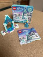 Lego Disney Binnenplaats van Elsa's kasteel - 43199, Kinderen en Baby's, Speelgoed | Duplo en Lego, Ophalen, Gebruikt, Complete set