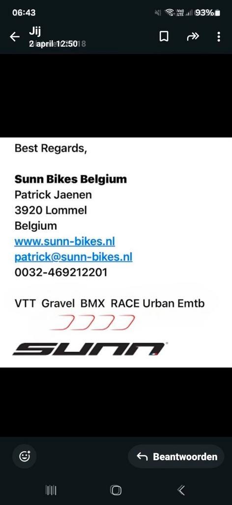 SUNN Bikes, allroad race gravel NIEUW, Fietsen en Brommers, Overige Fietsen en Brommers, Nieuw, Ophalen of Verzenden