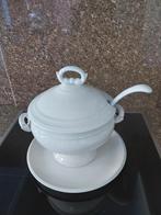 Soepterrine porselein, Ophalen, Overige typen, Nieuw, Effen