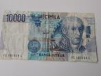 ITALIE 10.000 LIRE, Ophalen of Verzenden, Italië, Los biljet