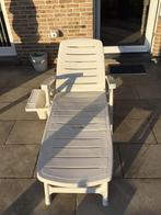 Ligstoel in PVC, Ophalen